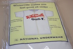 Whitesville 7oz Tubular Knit Tee / 2-Pack / White / L / “The Bear” Tee / Japan