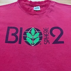 Vintage 90s Biosphere 2 Science Research Single Stitch Shirt USA Made Size XL