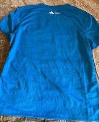 2023 Los Angeles (L.A.) Marathon Shirt ASICS Blue MEDIUM Running FREE SHIPPING