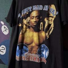 Vintage 90s Tupac Thug Life Memorial Rap T-shirt Size XL