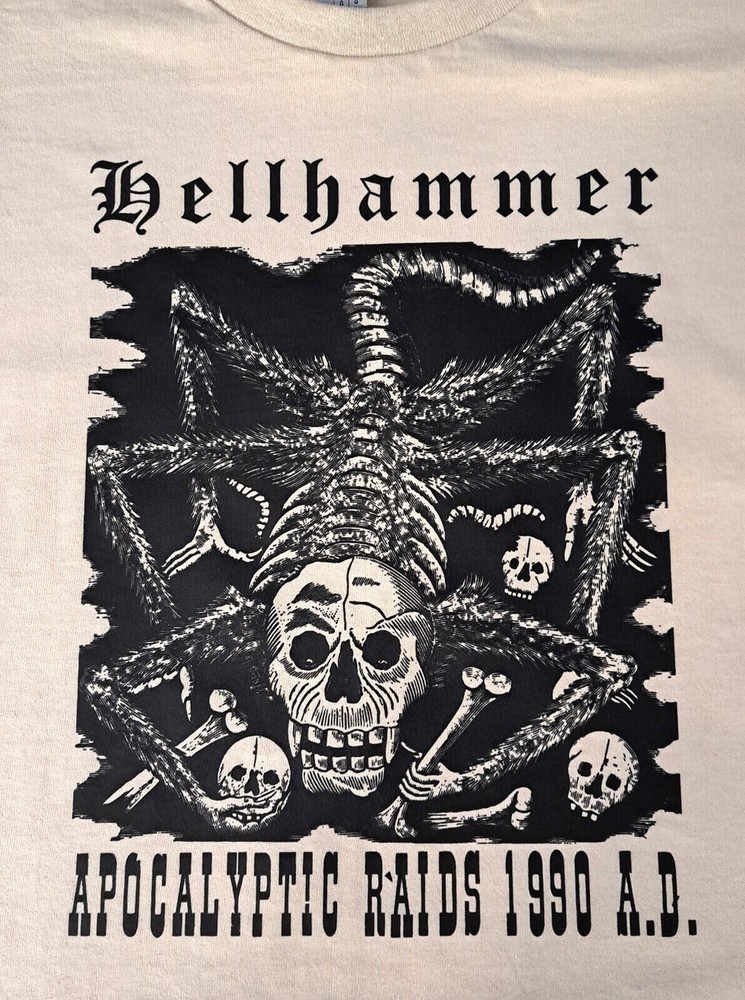 HOT Hellhammer White Cotton All size S-5XL Unisex Shirt BL131