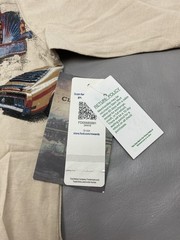 Shirt Mens L Beige Clearwater Outfitters Cars Graphic Tee Crewneck Cotton