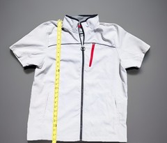 High Quality Japanese Brand Descente Athletic Full Zipper Short Sleeve Jacket M