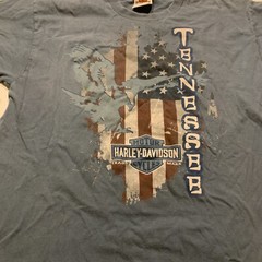 Hillbilly Harley Davison T Shirt Missing Tag M-L Gatlinburg TN 2012 20” X 28”