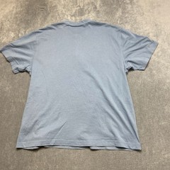 L.L. Bean T Shirt Mens XL Blue Cotton Henley Neck Casual Summer Traditional Fit