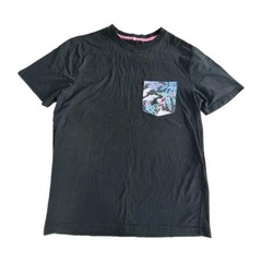 Men Chubbies The Weekend Has Arrived Short Sleeve Black Pocket Tshirt Medium