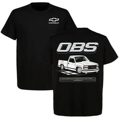 Chevy 454 SS OBS Truck Shirt Vintage Graphic Tee Racing Fan T-Shirt