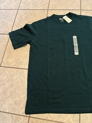Duluth Trading Co. Men’s Longtail Relaxed Fit Short Sleeve T-Shirt M Green NWT