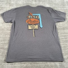 Still Austin Whiskey Co Shirt Mens XL Gray Texas Hill Country Graphic Tee