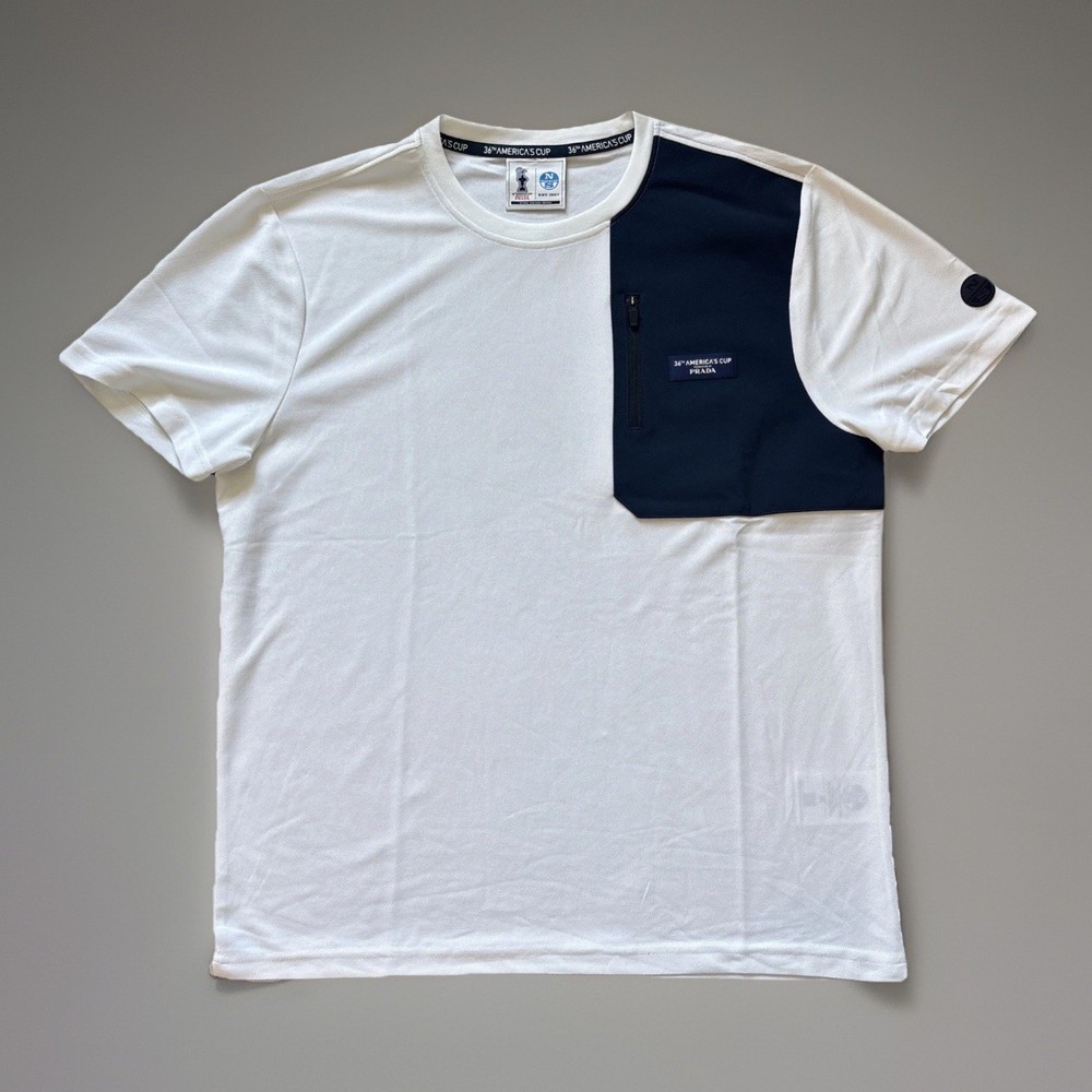 Prada x North Sails Shirt | Mens S | 36th America’s Cup Technical Pocket Shirt