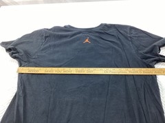 Air Jordan Shirt Mens XL Black Hare Jordan Stretch Jumpman Logo Tee