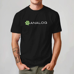 “Analog” 45 adapter RPM T-Shirt – Soft Modern Fit DJ 1200 Turntable Tee S-2XL