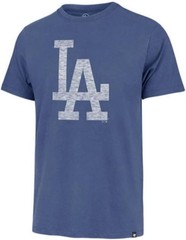 MLB Mens Distressed Imprint Match Team Color Primary Logo Word Mark T-Shirt