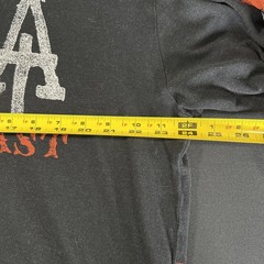 Affliction Live Fast Hooded Henley Shirt XL Skull Cross Wings Biker Goth Y2K