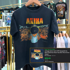 1991 Akira Stedman Aged T-Shirt Black L
