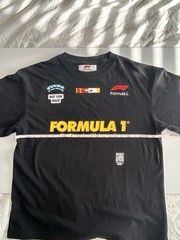 Formula 1 F1 PacSun Graphic T Shirt Mens Large Black Racing Motorsport FAST