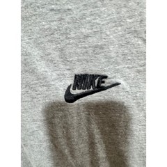 Nike Mens Long Sleeve T-Shirt Heather Gray Embroidered Logo Size XL AR5193-063