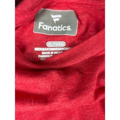Fanatics Mens NHL Chicago Blackhawks Graphic T Shirt XL Orange Red Hockey NWT