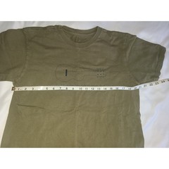 Patagonia Mens Live Simply Guitar Graphic T-Shirt Olive Green Organic Cotton M
