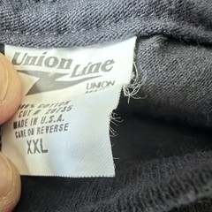 Union Line UA Local 333 Plumbers Pipefitters Skull Pocket Tee Black XXL
