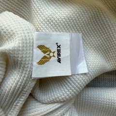 Avirex U.S.C.G. Waffle Knit Long Sleeve Shirt (XL)