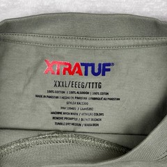 NWT XTRATUF T Shirt Mens 3XL Green Graphic Tee Long Sleeve Workwear Cotton