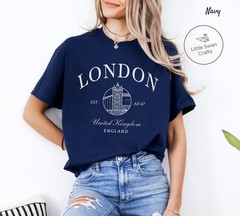 London Shirt Travel Gift for England Trip Lovers Souvenir Tee