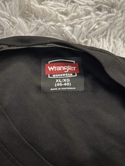 Wrangler Workwear Black Short Sleeve T-shirt Mens Size XL 46-48