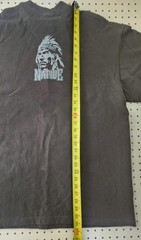 Shaka Wear Native American Wolf Moon Heavyweight Streetwear T-Shirt Black XL