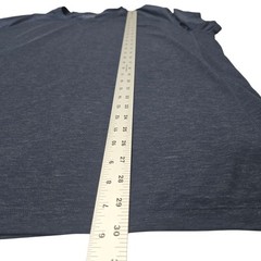 Four Laps Shirt Men’s Navy Blue Performance Wool Blend Level Tech Tee Size XXL