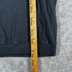 American Apparel Youth XL Long Sleeve T-Shirt Black Combed Cotton Tee USA Crew