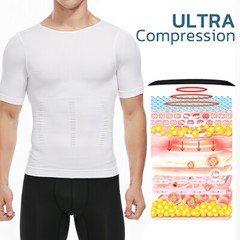 Gynecomastia Compress Tank Top Men Slimming Body Shaper Vest Undershirt Cooling
