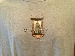 San Miguel M&O Mens Gray T Shirt. San Miguel de Allende. Size Medium