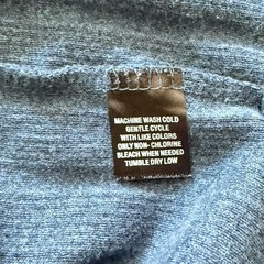 90’s Alfani Mens Small Blue Ribbed Knit Long-Sleeve Crewneck Shirt 100% Cotton