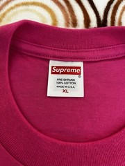 Supreme The Muppets Miss Piggy ‘Kissy Kissy’ Fuchsia Men’s Size XL