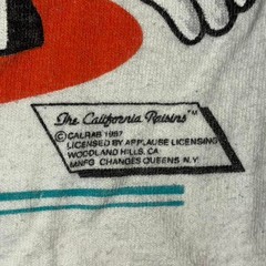 Vintage 1987 California Raisins T-Shirt Size M