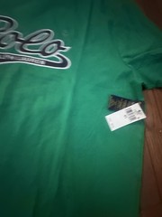 NWT Polo Ralph Lauren 3LT 3XL Tall Men Logo Basic Cotton Tee Tshirt Green