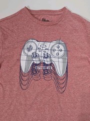 Epic Threads T-shirt Mens XL Red White Gaming Controller Graphic Tee