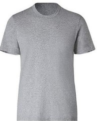 Gildan Gray 50/50 Plain T-Shirt Tee Short Sleeve Men’s 8000 Ultra Blend Grey