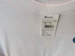 NWT! Costa Del Mar Men’s American Two Palms Shirt Size Medium