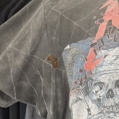Vintage Faded Metallica Ringmaster AOP Band Tee Size XL RARE Thrashed 90s