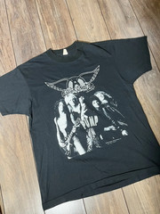 Aerosmith band members Poster Black Shirt Unisex Concert S-5XL K239