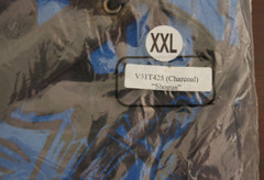 Genuine Vintage Salvage Brand T Shirt “Shogun” Charcoal V51T425 Size XXL