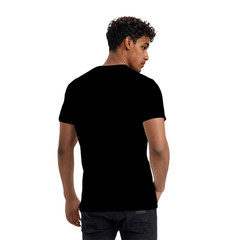 1 Pack Crew Neck For Men’s 100% Cotton Soft T-Shirt Designed Tee