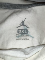 Air Jordan 7 White T-Shirt Basketball Print size XXXL 3x Brand