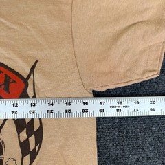 VTG Sport-T By Stedman Turkey Tech Grand Prix T-Shirt Mens M 38-40 Tan Graphic