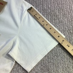 Fjallraven Logo Pocket T-Shirt Mens Eggshell White Organic Cotton Size M NWT