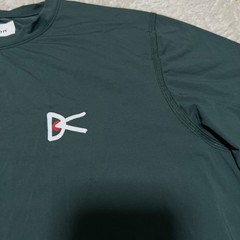 District Vision Shirt Men Small Green Short Sleeve Running Outdoors Casual