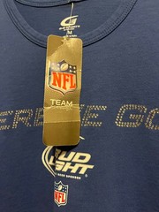 G-III Sports Bud Light Official Beer Sponsor NFL T-Shirt – HERE WE GO -Size M