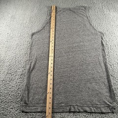 John Elliott + Co Tank Mens L Gray Jersey Lightweight Pocket Scoop Neck USA